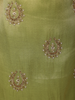Lime Green Floral Zardozi and Beads Embroidered Design Tissue Palazzo Suit