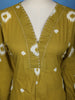 Lime Green Abstract Designed Cotton Salwar Suit