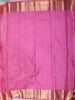 Lotus Pink Geometric Zari Woven Design Pure Kanchipuram Silk Saree with Matching Zari Border
