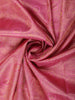 Lotus Pink Geometric Zari Woven Design Pure Kanchipuram Silk Saree with Matching Zari Border