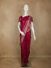 Magenta Bird Design Raw Silk Saree - Diadem