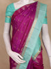 Magenta Butta Woven Design Kanchipuram Silk Saree