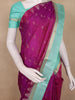 Magenta Butta Woven Design Kanchipuram Silk Saree