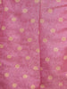 Magenta Pink Butta Design Semi Silk Anarkali Salwar Suit