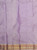 Magenta Pink Leaf Butta Zari Woven Design Pure Kanchipuram Silk Saree with Contrast Varisai Pattu Border