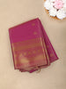 Magenta Pink Paisley Butta Zari Woven Design Tissue Designer Saree with Zari Border
