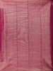 Magenta Pink Solid Woven Design Pure Kanchipuram Silk Saree with Zari Border
