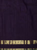 Magenta Purple Butta Zari Woven Design Pure Kanchipuram Silk Saree with Contrast Retta Pattu Border