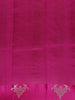 Magenta Purple Floral Woven Design Pure Banarasi Silk Saree