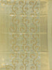 Yellow floral Design Semi Tissue Saree - Diadem