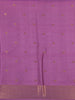 Magenta Purple floral Design Semi Tissue Saree - Diadem
