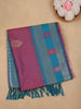 Magenta Paisley Design Tissue Saree - Diadem