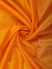 Marigold Mustard Yellow Butta Zari Woven Design Kanchipuram Silk Saree with Zari Border