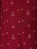 Maroon Bandhani Printed Design Crepe Palazzo Suit with Dupatta
