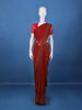 Maroon Bandhani Printed Georgette Saree With Contrast Border