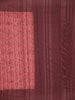Maroon Bandhani Printed Tussar Silk Saree