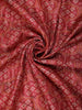 Maroon Bandhani Printed Tussar Silk Saree