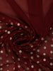 Maroon Butta Woven Design Banarasi Silk Saree