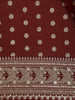 Maroon Butta Woven Design Banarasi Silk Saree