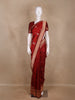 Maroon Butta Woven Design Pure Banarasi Saree