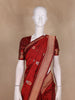 Maroon Butta Woven Design Pure Banarasi Saree