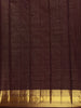 Maroon Butta Woven Design Pure Kanchipuram Silk Saree
