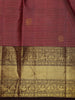 Maroon Butta Woven Design Pure Kanchipuram Silk Saree