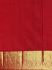 Maroon Butta Woven Design Pure Kanchipuram Silk Saree with Zari Woven Border