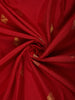 Maroon Butta Woven Design Pure Kanchipuram Silk Saree with Zari Woven Border