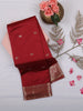 Maroon Butta Woven Design Soft Silk Saree