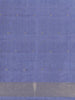 Maroon Checked Design Semi Tussar Saree