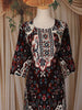 Maroon Ethnic Printed Design Cotton Straight Cut Salwar Suit