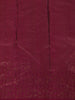 Maroon Floral And Stripes Woven Pure Kanchipuram Silk Saree With Zari Border