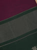 Maroon Floral Butta Design Cotton Saree