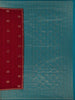 Maroon Floral Butta Woven Semi Banarasi Silk Saree