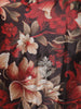 Maroon Floral Design Chiffon Palazzo Suit
