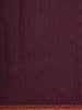 Maroon Floral Design Georgette Saree
