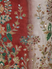 Maroon Floral Embroidered Design Tissue Silk Palazzo Suit with Dupatta