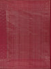 Maroon Floral Jaal Woven Pure Kanchipuram Silk Saree With Zari Border - Diadem