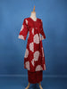 Maroon Floral Printed Cotton Salwar Suit - Diadem