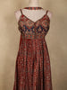 Maroon Ajrakh Printed Cotton Palazzo Suit with Dupatta