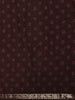 Maroon Floral Printed Design Chanderi Cotton Saree with Contrast Zari Border
