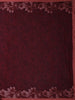 Maroon Floral Printed Design Georgette Saree