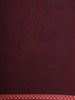 Maroon Floral Printed Design Georgette Saree