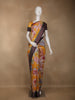 Mustard Yellow Floral Printed Kota Cotton Saree - Diadem