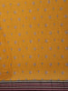 Mustard Yellow Floral Printed Kota Cotton Saree - Diadem