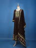 Maroon Floral Printed Synthetic Salwar Suit - Diadem