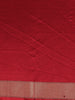 Maroon Floral Woven Banarasi Silk Saree With Scallop Border