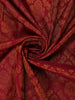 Maroon Floral Woven Design Kanchipuram Silk Saree
