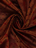 Maroon Floral Woven Pure Kanchipuram Silk Saree